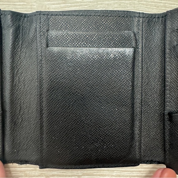 Louis Vuitton Trifold Damien Graphite Mens Wallet Black Grey N63096 - Picture 9 of 14